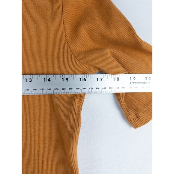 nwt $48‎ Maeve Anthropologie Sweater Womens S Tan Pullover Knit Cotton Blend - Picture 8 of 9